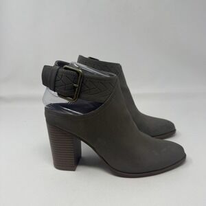 American Eagle 173272 Ankle‎ Boots Gray Leather Womens US Size 6.5